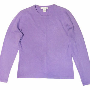 🧚SOLD🧚Wendy B. 100% Cashmere Sweater Lilac